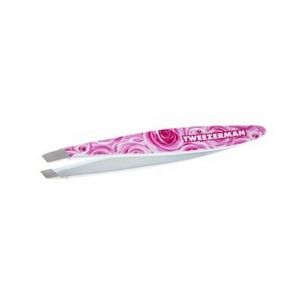 💟 Tweezerman Mini Pink Slant Tweezer